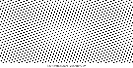 Fondo de rejilla de semitono, patrón abstracto de lunares, fondo de dibujos animados o cómicos.