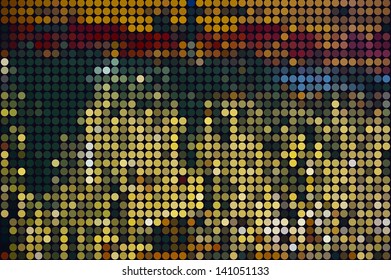 Halftone grunge background