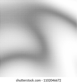 Halftone grunge background. Black and white abstract pattern. Small circles background. Vector image.