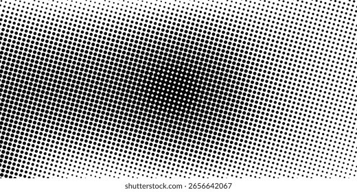 Meio-tom. Fundo de meio-tom Grunge. Textura de pontos de meio-tom. Fundo abstrato pontilhado

