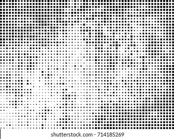 Halftone grunge black and white