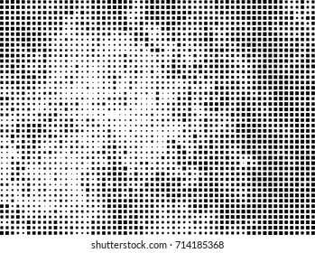 Halftone grunge black and white