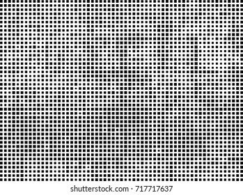 Halftone grunge black and white