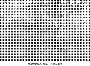 Halftone grunge black and white