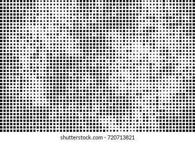 Halftone grunge black and white