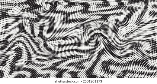 Halftone grunge dot pattern texture background
