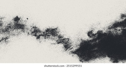 Halftone grunge dot pattern texture background vector illustration	