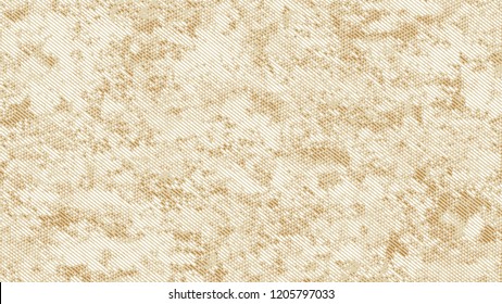 Halftone Grunge Dotted Rough Stripes Texture. Retro Spotted Pattern. Overlay Grainy Style Texture. Beige Noise Fashion Print Design Pattern.