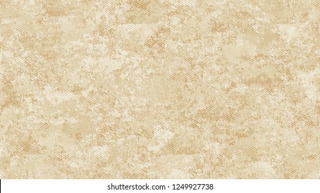 Halftone Grunge Dotted Rough Stripes Texture. Distressed Grungy Pattern Design. Scatter Style Texture. Beige Broken, Spotted Print Design Background.