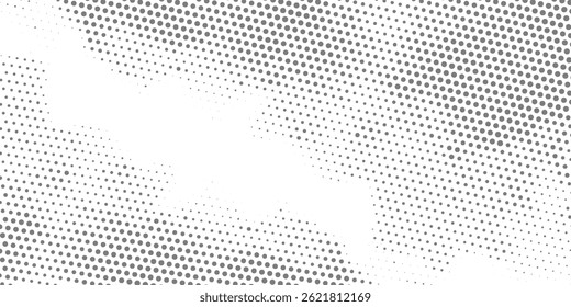 Plano de fundo gradiente de meio-tom. Textura de ruído de grão desbotado. Papel de parede de areia preto e branco. Fundo de pixel retrô. Anime ou manga estilo história em quadrinhos. eps10 moderno 