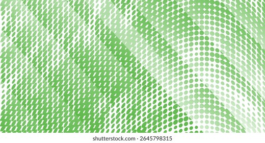Halftone grunge gradient background. Faded noise grit texture. Green sand wallpaper. Retro pixel background. Anime or manga style comic overlay. Vector graphic design textured template