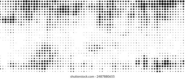 Halftone Grunge Rough Stripes Seamless Texture. Cracked Surface Background. Military Camouflage Texture.	
