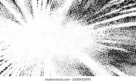 halftone grunge vector background featuring distressed texture and noise pattern for creative designs