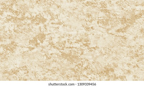 Halftone Grunge Vector Pop Art Texture. Cartoon Retro Vector Pattern. Scatter Style Texture. Beige Noise Fashion Print Design Background.