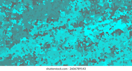 Halftone Grunge Vector Pop Art Texture. Cartoon Cracked Noisy Surface Pattern Design. Faded Dyed Style Texture. Blue Noise Fashion Print Design Pattern.