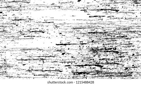 Halftone Grunge Vector Seamless Black and White Texture. Rough Grungy Land Seamless Pattern Design. Overlay Rust Metal Texture. Broken, Spotted Print Design Pattern.