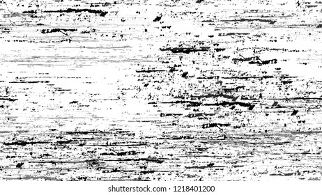 Halftone Grunge Vector Seamless Black and White Texture. Rough Grungy Land Seamless Pattern Design. Overlay Rust Metal Texture. Monochrome Print Design Pattern.