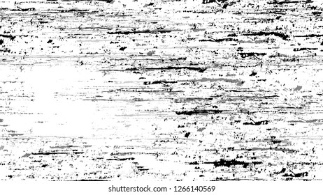 Halftone Grunge Vector Seamless Black and White Texture. Distressed Grungy Seamless Pattern Design. Cracked Ground Texture. Sketch Cartoon Print Design Background.