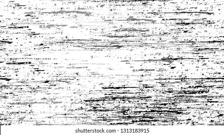 Halftone Grunge Vector Seamless Black and White Texture. Rough Grungy Land Seamless Pattern Design. Overlay Rust Metal Texture. Broken, Spotted Print Design Background.