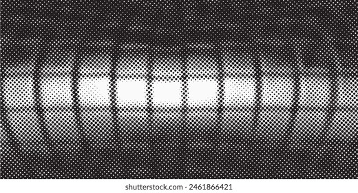 Halftone Grunge Vector Seamless Black and White Texture. Distressed Grungy Seamless Pattern Design. Watercolor Splatter Style Texture. Sketch, Rust Fashion Print Design Pattern