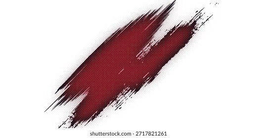 Textura blanca y negra sin costuras de Vector grunge semitono. Antiguas, sucio, acuarela, fondo áspero, textura agrietada del suelo. Fondo de diseño de impresión monocromo, aceitoso. Pintado a mano sucio sin costuras 