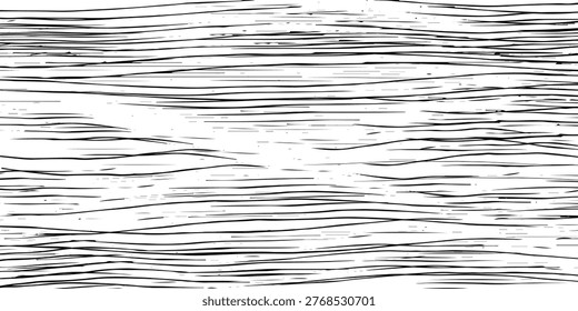 Halftone Grunge Vector Seamless Black and White Texture. Hand Drawn Old Scratched Seamless Pattern. Overlay Rust Metal Texture. Plaster, Ink Paint Print Design Background.