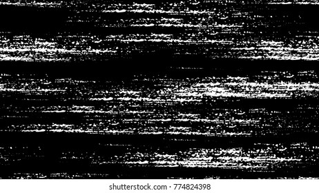Halftone Grunge Vector Seamless Black and White Texture. Distress, Rough Grungy Seamless Pattern Design. Overlay Rust Metal Texture. Sketch, Rust Fashion Print Design Pattern.