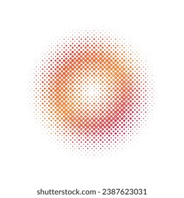 Halftone icon vector  template illustration logo design
