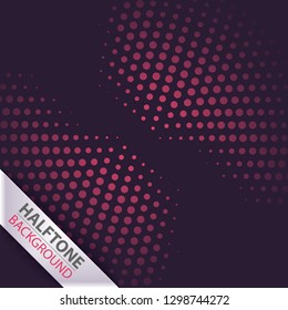 Halftone idea. Color business template. Vector eps 10