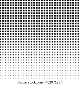 Halftone illustration . Black and white Geometric Pattern. Abstract Vector illustration. Modern Texture.