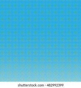 Halftone illustration. Blue and white Geometric Pattern. Abstract Vector illustration. Modern Texture.