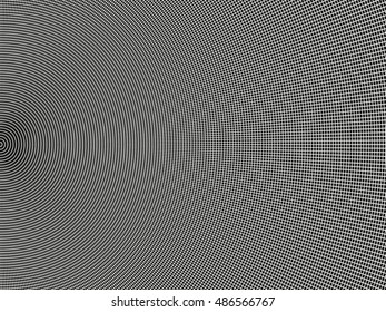 Halftone illustrator. Black and white Geometric Pattern. Abstract Vector illustration. Modern Texture.