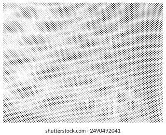 Halftone like textile grunge urban texture vector. Distressed overlay texture. Grunge background. Abstract mild textured effect.