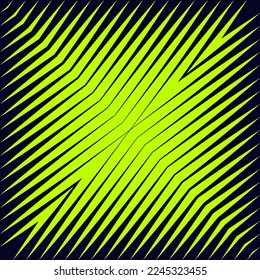 Halftone line background. Vector seamless pattern with diagonal lines, halftone stripes. Extreme sport style, urban art texture. Bright neon green and black color. Gradient effect. Trendy new design