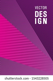 Halftone lines placard background graphic design. Magic notebook framework. Plastic style cover template. Trendy magazine backdrop. Marketing catalog creative mockup.