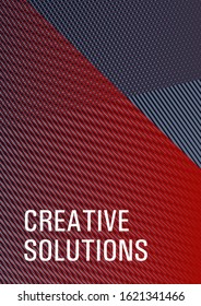 Halftone lines placard background graphic design. Banner backdrop simple print idea. Flat style booklet concept. Scientific journal concept. Marketing brochure cover design.