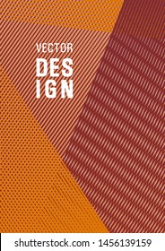 Halftone lines texture vector print background. Dynamic technological wallpaper. Minimal presentation backdrop. 2d abstract shapes flat tech composition. Cover template with logo place.