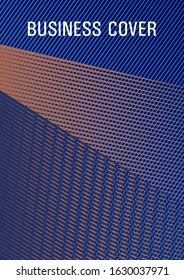 Halftone lines texture vector print background. Presentation elegant leaflet. Cover with logo identity space. Editable web landing page graphics. Advertising publication backdrop.