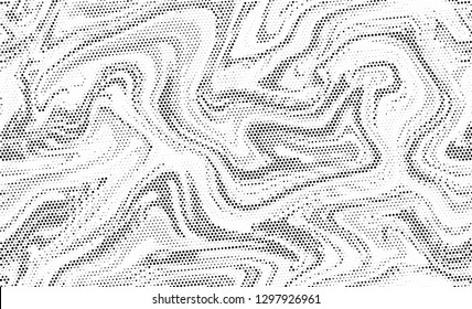 Halftone marble texture background.Abstract black and white dot art backdrop.Modern grayscale pattern,business cover background design.Vector.