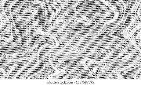 Halftone marble texture background.Abstract black and white dot art backdrop.Modern grayscale pattern,business cover background design.Vector