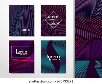 Halftone Minimal covers design,gradients, line shapes. Tech cover,futuristic banner, future template,abstract flyer,cool poster,trendy presentation, minimalist brochure. Vector geometric illustration