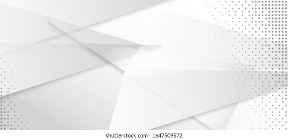 Halftone Minimal Gray Vector Background. Pop Art Light Dots Texture. Halftone Wallpaper. Geometric Dots Texture. Modern Faded Banner. Edgy Art. Grain Pattern. Gray White Shadow Page. Geo Lines Shape
