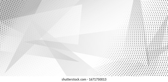 Halftone Minimal Gray Vector Background. Dynamic Faded Banner. Halftone Wallpaper. Geometric Dots Texture. Dots Pop Art Light Texture. Edgy Art. Grain Pattern. Gray White Shadow Page. Geo Lines Shape