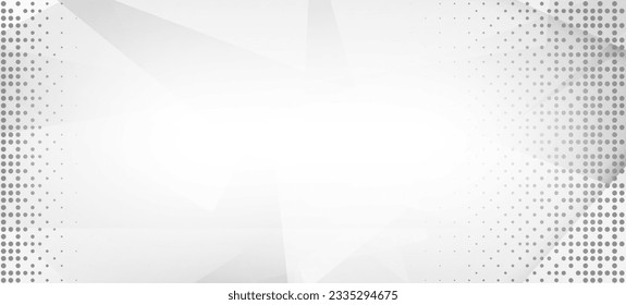 Halftone Minimal Gray Vector Background. Edgy Tile. Halftone Wallpaper. Gray White Shadow Page. Pop Art Light Dots Texture. Modern Faded Banner. Grain Pattern. Geometric Dots Texture. Geo Lines Shape