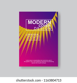 Halftone Modern Annual Report .Book Cover.Business Flyer 