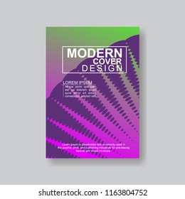 Halftone Modern Annual Report .Book Cover.Business Flyer 