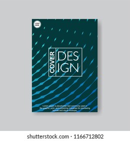 Halftone Modern Annual Report .Book Cover.Business Flyer 