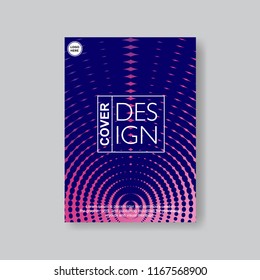 Halftone Modern Annual Report .Book Cover.Business Flyer 