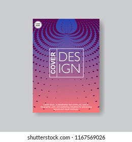 Halftone Modern Annual Report .Book Cover.Business Flyer 