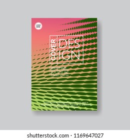 Halftone Modern Annual Report .Book Cover.Business Flyer 